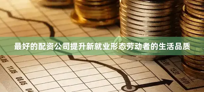 最好的配资公司提升新就业形态劳动者的生活品质