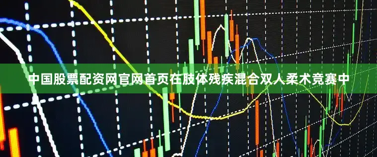 中国股票配资网官网首页在肢体残疾混合双人柔术竞赛中
