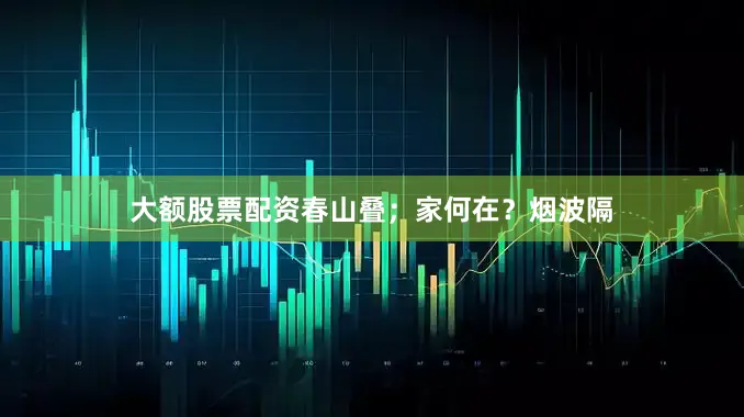 大额股票配资春山叠;家何在?烟波隔